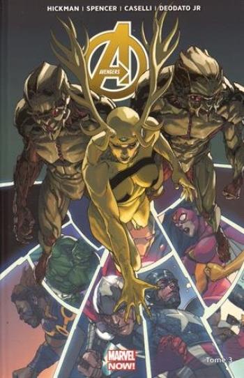 Couverture de l'album Avengers (Marvel Now!) - 3. Prélude à Infinity