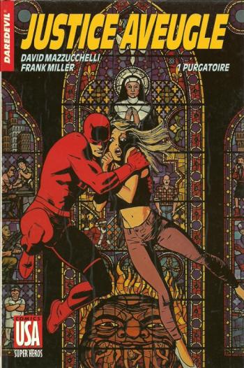 Couverture de l'album Super-héros (Comics USA) - 25. Daredevil : Justice aveugle 1 - Purgatoire