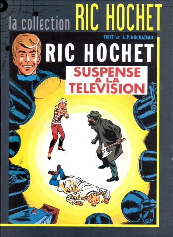 Couverture de l'album Ric Hochet - La Collection - 7. Suspense à la télévision
