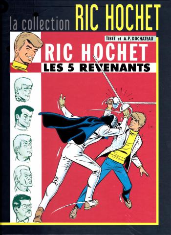 Couverture de l'album Ric Hochet - La Collection - 10. Les 5 revenants
