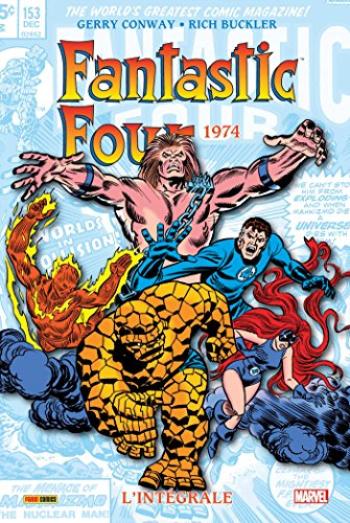 Couverture de l'album Fantastic Four - L'Intégrale - 13. 1974