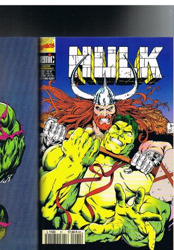 Couverture de l'album Hulk (Semic et Marvel France) - 21. Poursuite
