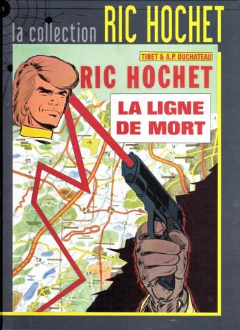 Couverture de l'album Ric Hochet - La Collection - 23. La ligne de mort