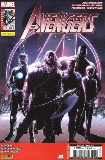 Couverture de l'album Avengers (V4) - 22. Les Trois Avengers