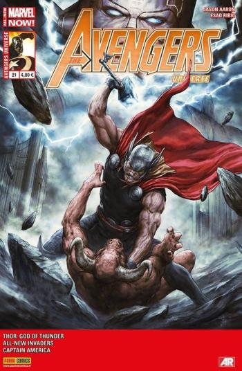 Couverture de l'album Avengers Universe (V1) - 21. Les Dernières Heures de Midgard