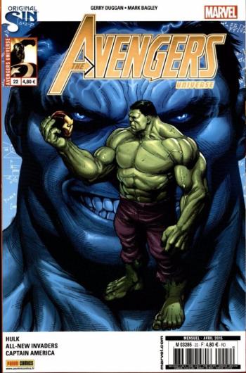 Couverture de l'album Avengers Universe (V1) - 22. L'oméga Hulk