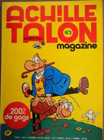 Couverture de l'album Achille Talon Magazine - 3. Achille Talon Magazine n° 3