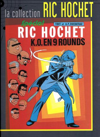 Couverture de l'album Ric Hochet - La Collection - 31. K.O. en 9 rounds