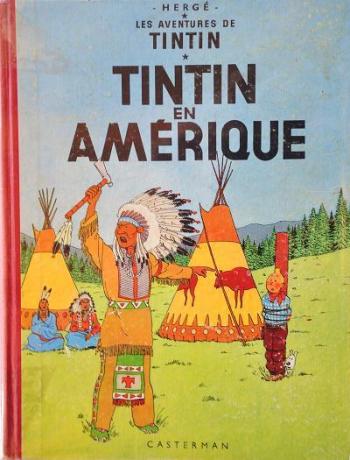 Couverture de l'album Les Aventures de Tintin - 3. Tintin en Amérique
