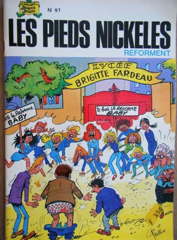 Couverture de l'album Les Pieds Nickelés (3e série - 1946-1988) - 97. Les Pieds Nickelés réforment