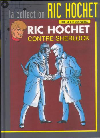 Couverture de l'album Ric Hochet - La Collection - 44. Ric Hochet contre Sherlock