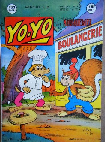 Couverture de l'album Yo-yo et Mousquetaire - 65. Yo-yo et Mousquetaire numéro 65