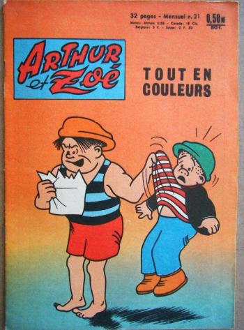 Couverture de l'album Arthur et Zoé - 21. Arthur et Zoe numéro 21