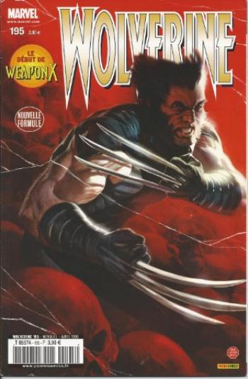 Couverture de l'album Wolverine (Marvel France V1) - 195. Les Hommes d'adamantium (1)