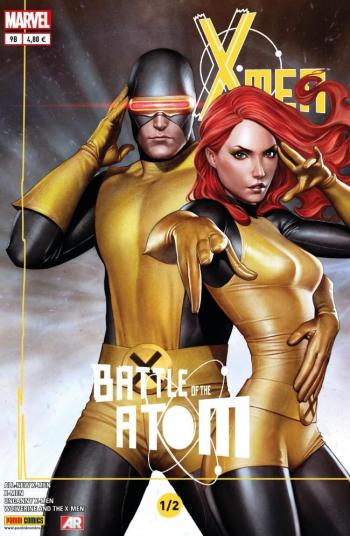 Couverture de l'album X-Men (V4) - 9. la Bataille de l'Atome (1/2) - couverture B