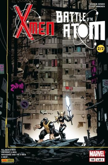 Couverture de l'album X-Men (V4) - 10. la Bataille de l'Atome (2/2) - couverture B