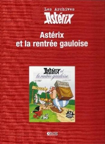 Couverture de l'album Les Archives Astérix (Atlas) - 32. Astérix et la rentrée gauloise