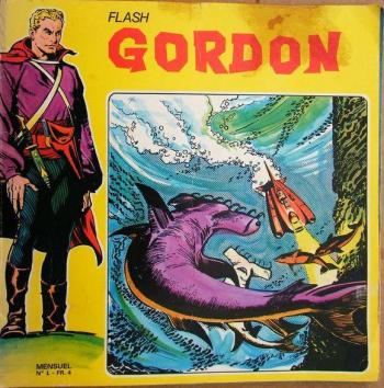Couverture de l'album Flash Gordon (Remparts) - 1. Dans les mers de Vénus - Les Pirates de l'espace