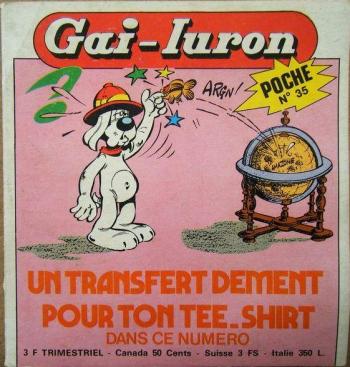 Couverture de l'album Gai-Luron (Poche) - 35. Gai-Luron poche n°35