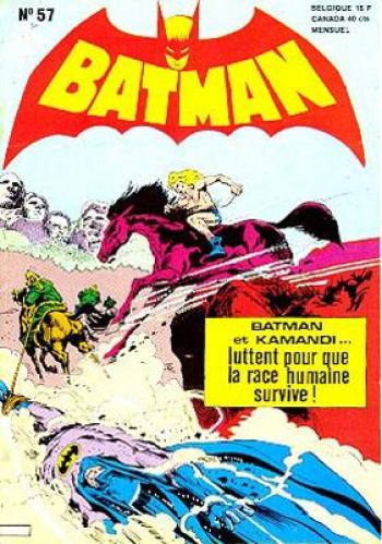 Couverture de l'album Batman (Interpresse) - 57. Batman et Kamandi luttent pour que la race humaine survive