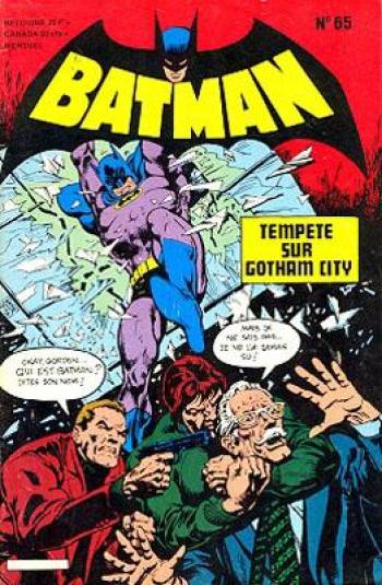 Couverture de l'album Batman (Interpresse) - 65. Tempête sur Gotham City