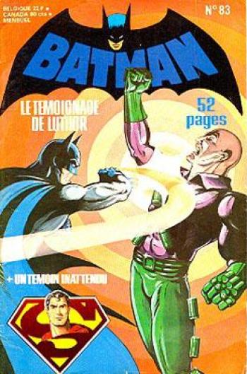 Couverture de l'album Batman (Interpresse) - 83. Le témoignage de Luthor