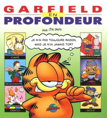 Couverture de l'album Garfield (Presses Aventure - Albums Garfield) - HS. Garfield en profondeur