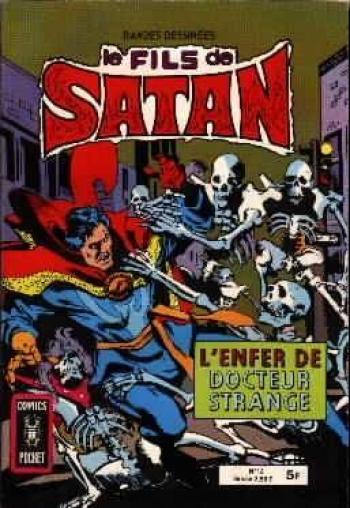 Couverture de l'album Le fils de Satan - 16. L'enfer de Dr Strange