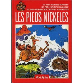Couverture de l'album Les Pieds Nickelés (Intégrale) - 8. les Pieds Nickelés rempilent/ ...en Guyane/ aux grandes manoeuvres