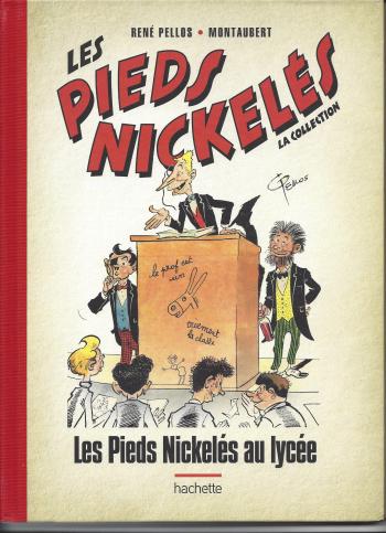 Couverture de l'album Les Pieds Nickelés - La Collection - 80. Les Pieds Nickelés au lycée