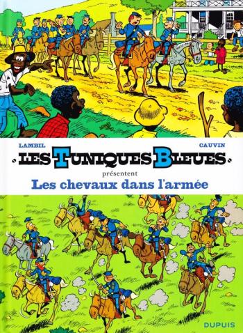 Couverture de l'album Les Tuniques bleues présentent - 2. Les Chevaux dans l'armée
