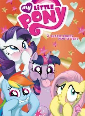 Couverture de l'album My Little Pony - 2. Quatre poneys dans le vent