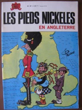 Couverture de l'album Les Pieds Nickelés (3e série - 1946-1988) - 27. Les pieds nickelés en Angleterre