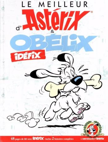 Couverture de l'album Astérix (Divers) - HS. Le Meilleur d'Astérix & Obélix - Idéfix