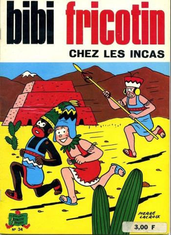 Couverture de l'album Bibi Fricotin - 34. Chez les Incas