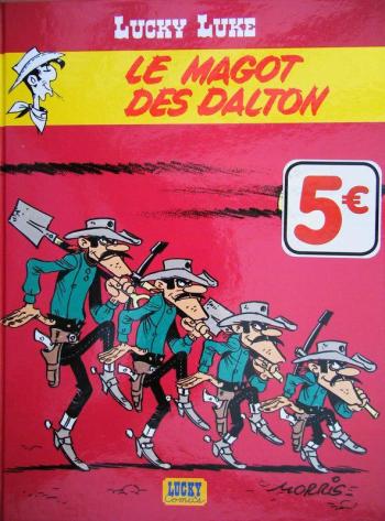 Couverture de l'album Lucky Luke (Lucky Comics / Dargaud / Le Lombard) - 16. Le Magot des Dalton