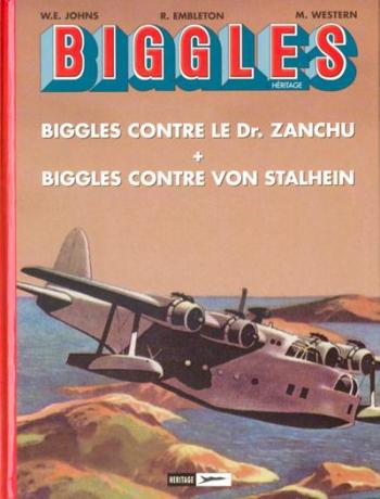 Couverture de l'album Biggles - Héritage - 1. Biggles contre le Dr. zanchu