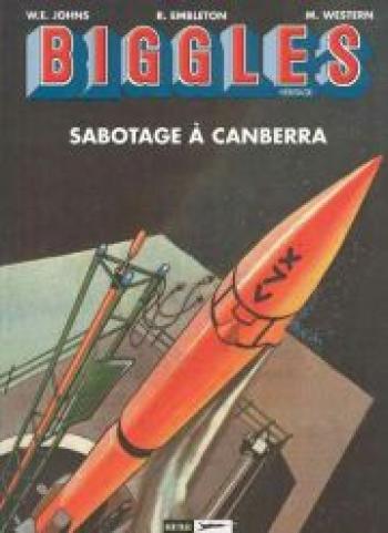 Couverture de l'album Biggles - Héritage - 2. Sabotage à Canberra