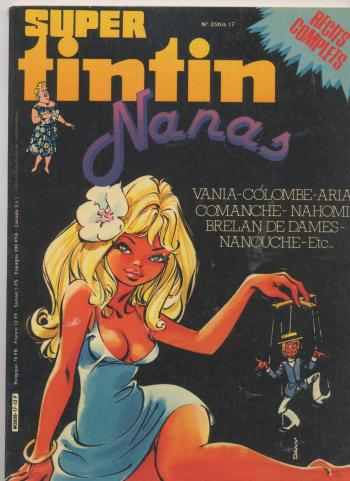 Couverture de l'album Tintin spécial - HS. Super Tintin Nanas 25bis/17