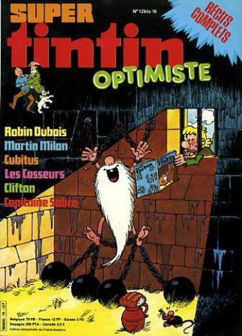 Couverture de l'album Tintin spécial - HS. Super tintin optimiste 12 bis/16