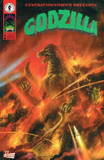 Couverture de l'album Génération comics présente - 1. Godzilla
