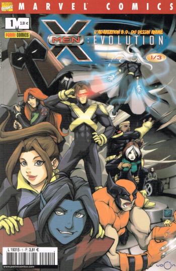 Couverture de l'album Marvel Manga - 1. X-Men : evolution 1/3