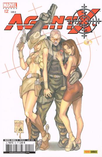 Couverture de l'album Marvel Manga - 12. Agent X (2)