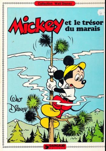 Couverture de l'album Mickey (Dargaud) - 1. Mickey et le trésor du marais