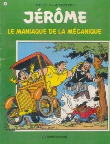 Couverture de l'album Jérôme - 79. Le Maniaque de la Mécanique