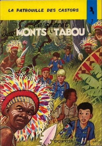 Couverture de l'album La Patrouille des Castors - 7. Le Secret des Monts Tabou