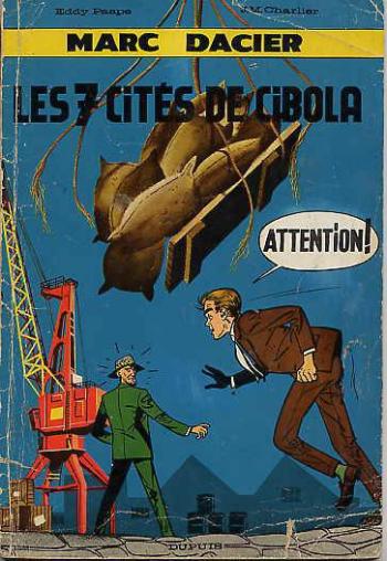 Couverture de l'album Marc Dacier (1ère série) - 6. Les 7 cités de Cibolas