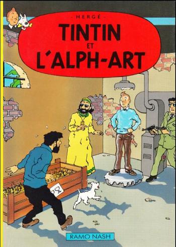 Couverture de l'album Tintin (Pastiches, parodies et pirates) - HS. Tintin et l'Alph-Art