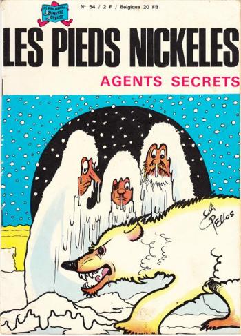Couverture de l'album Les Pieds Nickelés (3e série - 1946-1988) - 54. Agents secrets