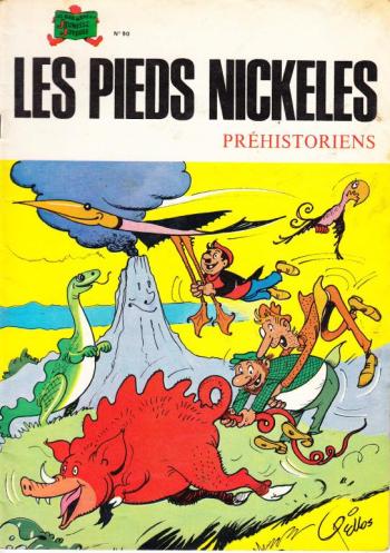 Couverture de l'album Les Pieds Nickelés (3e série - 1946-1988) - 90. Préhistoriens